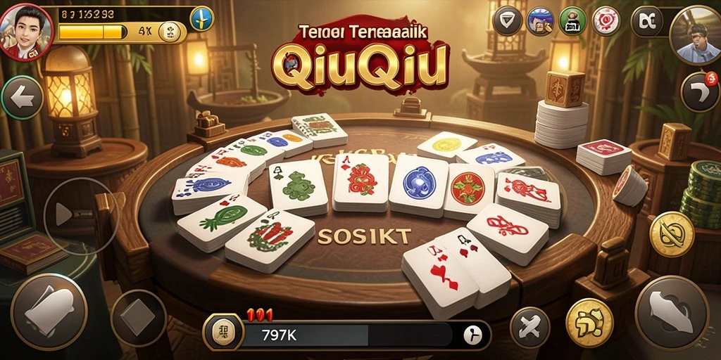 Tampilan gameplay QiuQiu yang menarik di 797K.