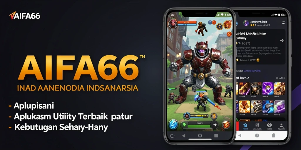 Tampilan utama AIFA66 dengan berbagai fitur Utility yang menarik.