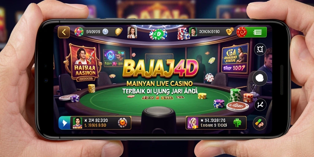Tampilan gameplay Live Casino yang menarik dan interaktif.