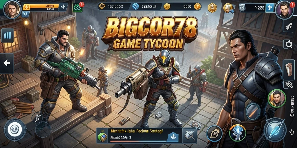 Tangkapan layar gameplay <strong>BIGCOR78</strong> menunjukkan pengalaman Tycoon yang seru.