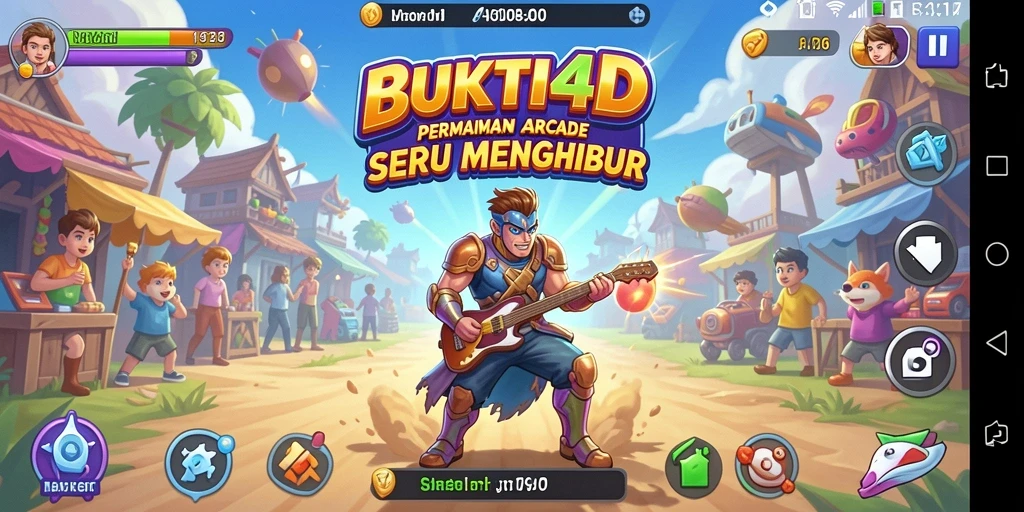 Tampilan menarik dari gameplay BUKTI4D yang penuh aksi.