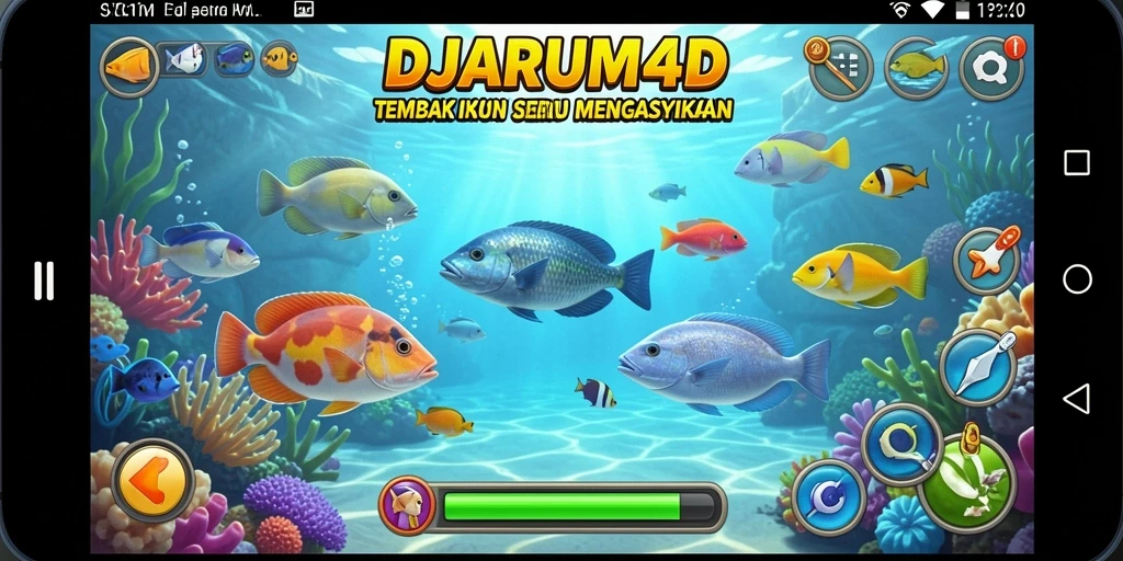 Screenshot DJARUM4D menampilkan aksi tembak ikan yang seru dan menantang.