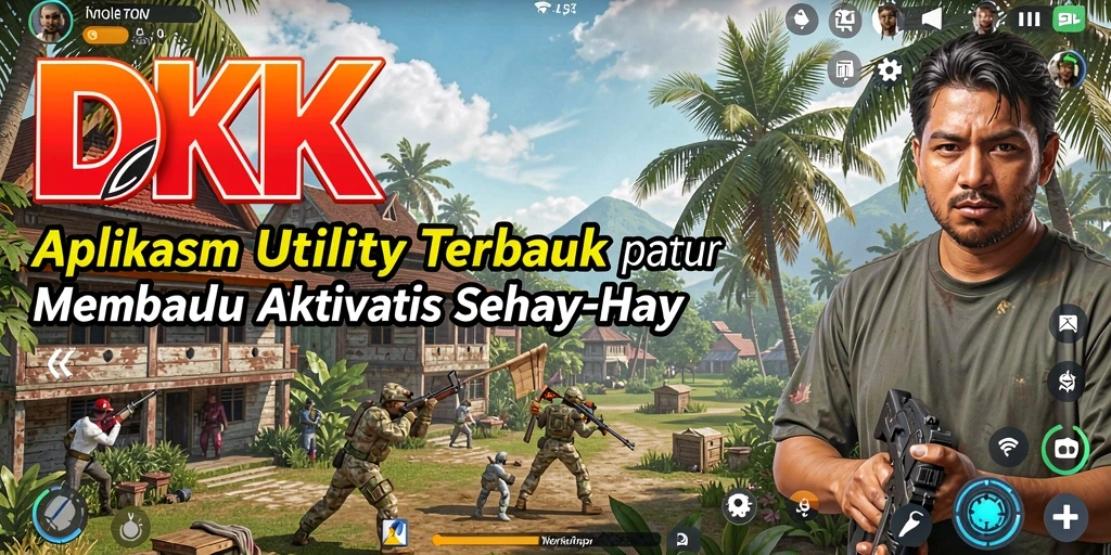Tampilan utama DKK yang menampilkan fitur pengingat dan pengaturan tugas.