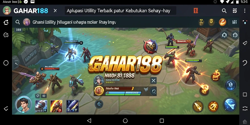 Tampilan antarmuka GAHAR188 yang intuitif dan user-friendly.