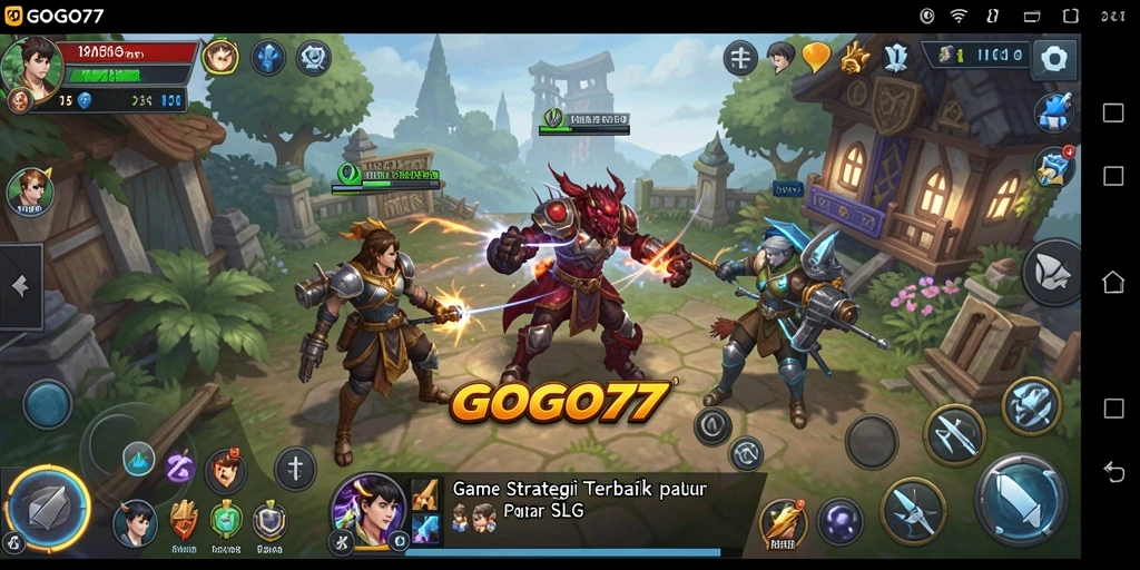 Tangkapan layar GOGO77 menampilkan pertempuran strategi yang mendebarkan.