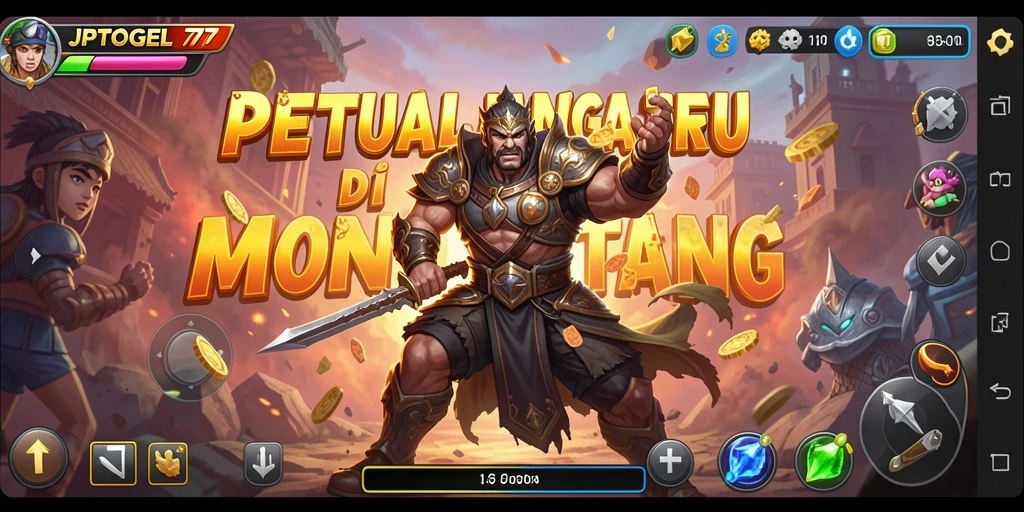 Tampilan gameplay seru dari JPTOGEL77 yang penuh aksi petualangan.