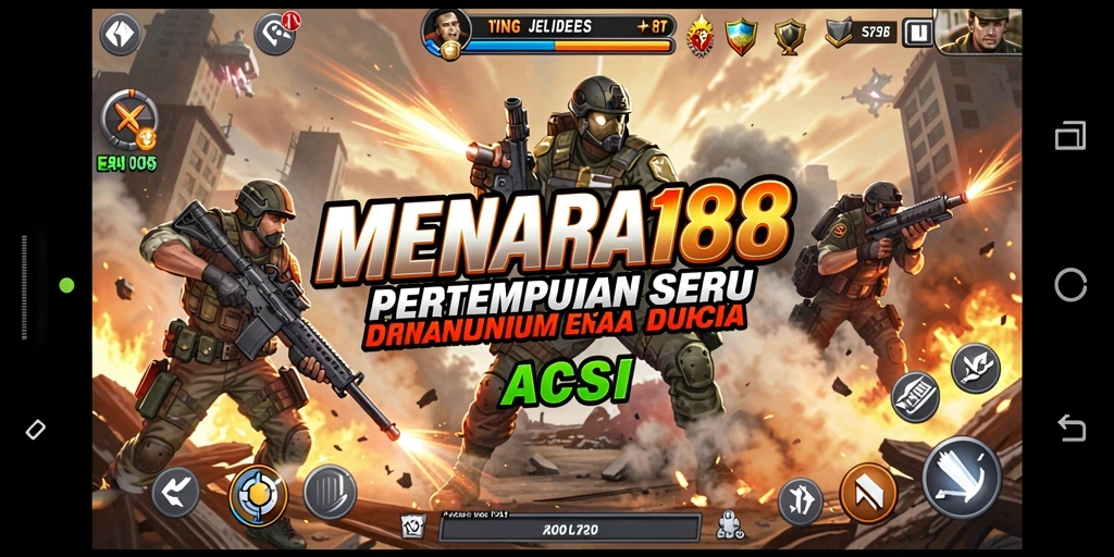 Tampilan menakjubkan dari gameplay intens MENARA188.