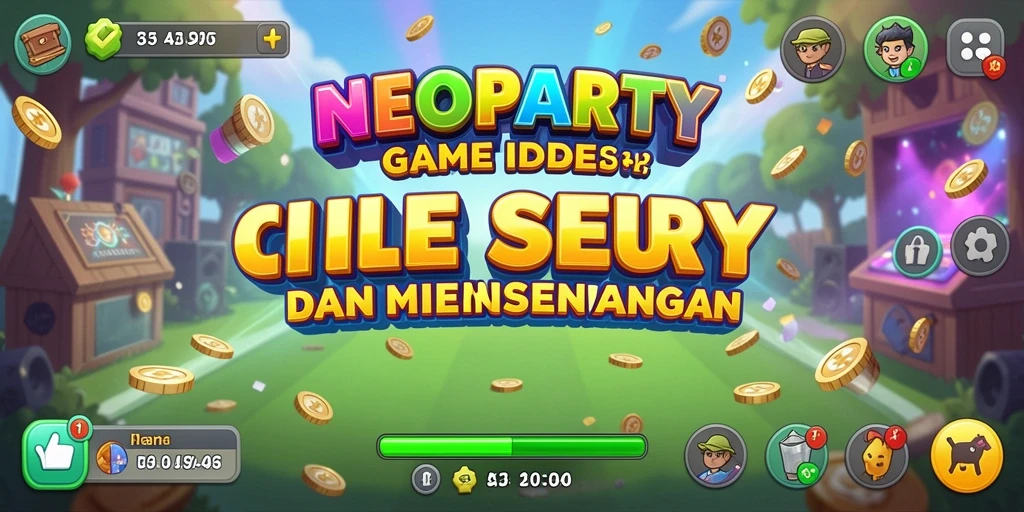 Tampilan gameplay NEOPARTY menunjukkan keseruan dalam permainan Idle.