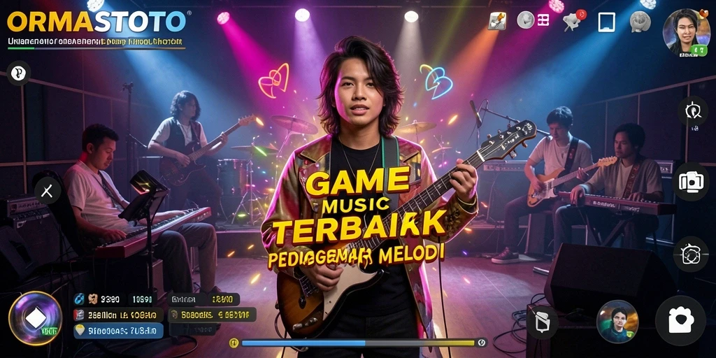 Gameplay ORMASTOTO yang mengasyikkan dengan berbagai lagu.