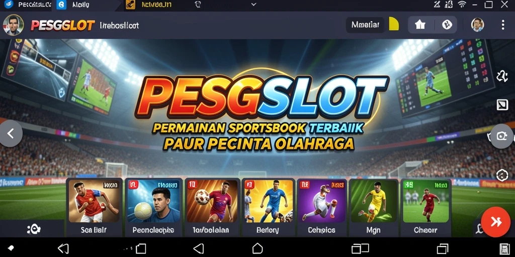 Tampilan gameplay interaktif dan seru dari PESGSLOT.