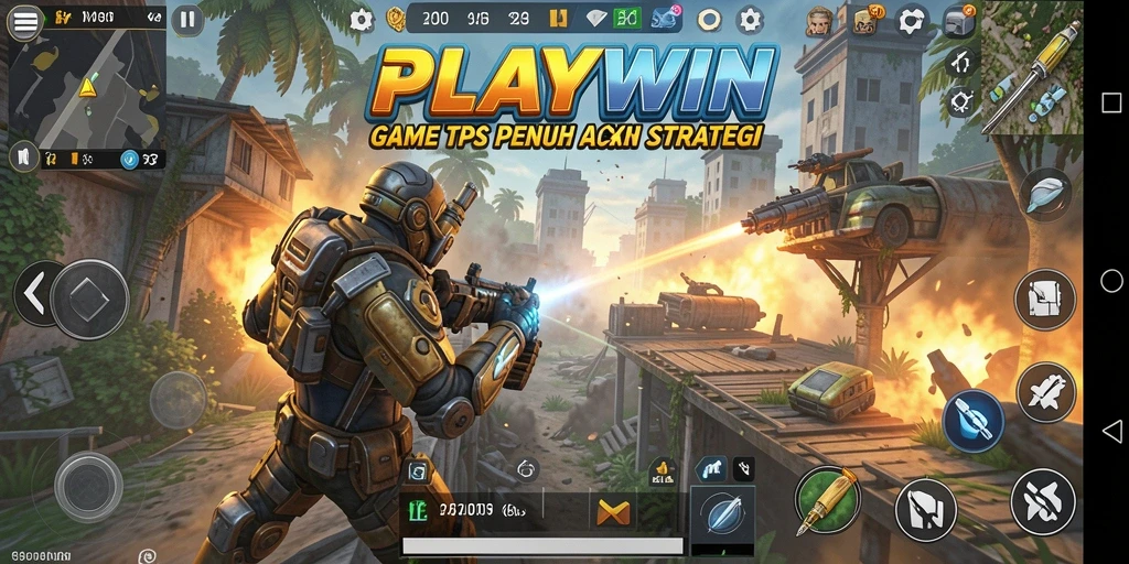 Gameplay seru dengan grafis memukau di PLAYWIN.