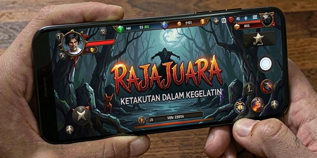 Screenshot dari gameplay menegangkan RAJAJUARA