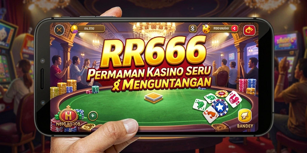 Tampilan gameplay intens dari RR666 yang membawa pengalaman kasino ke ponsel Anda.