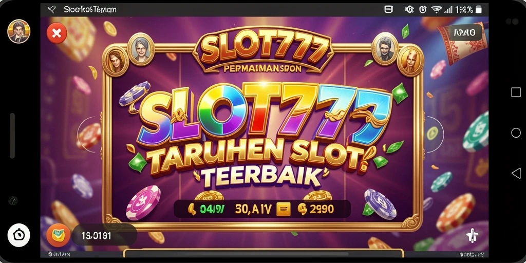 Tampilan gameplay SLOT777 yang menarik dan mengasyikkan.