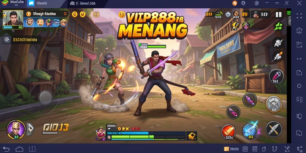 Tampilan gameplay VIP188 yang menegangkan dan strategis.