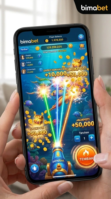 Halaman daftar aplikasi bimabet dengan berbagai pilihan menarik.