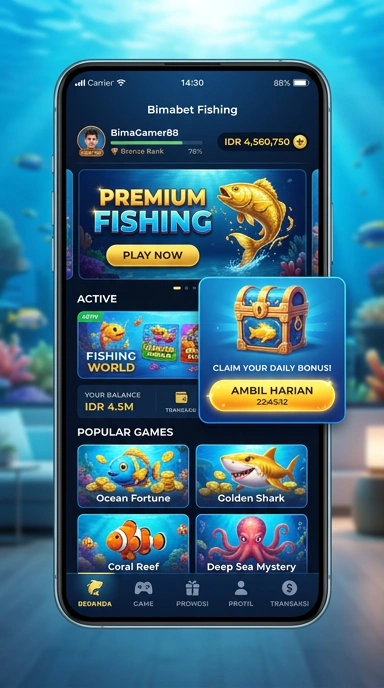 Proses pengunduhan aplikasi bimabet yang sederhana dan mudah.
